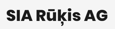 "Rūķis AG" SIA