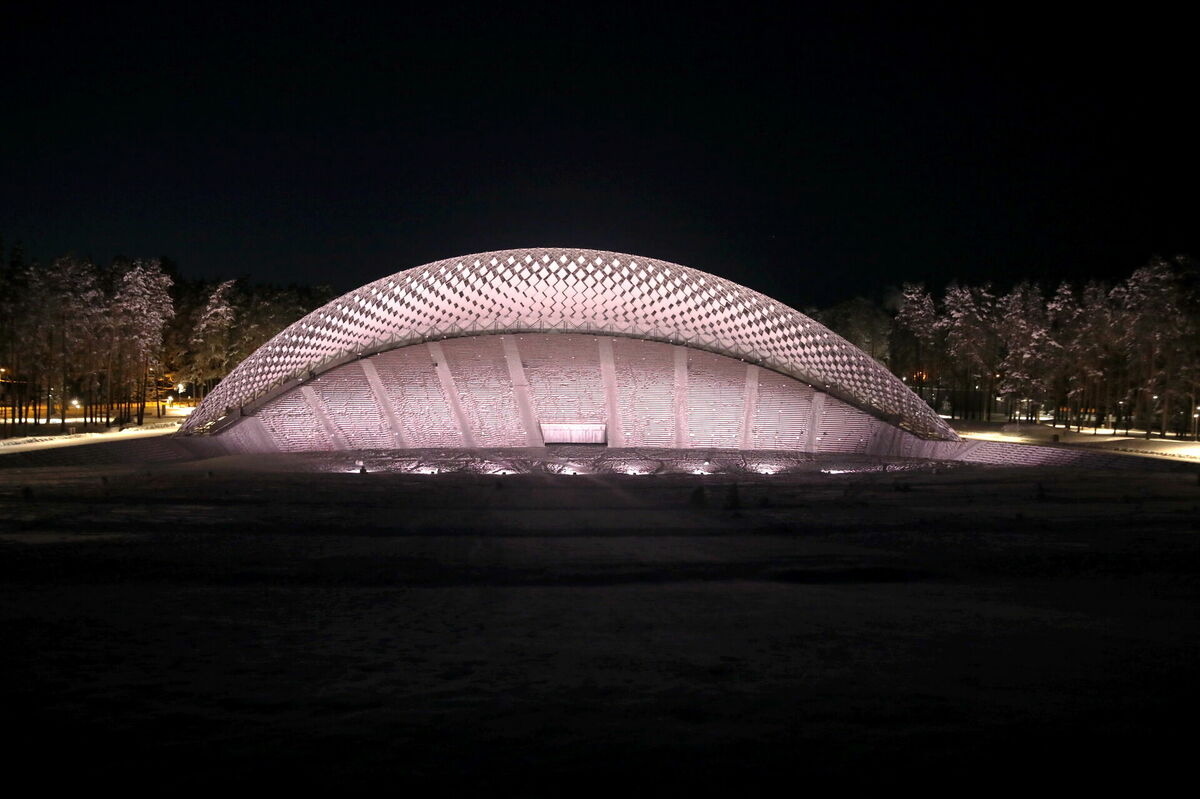 Mežaparka Lielā estrāde. Foto: Paula Čurkste/LETA