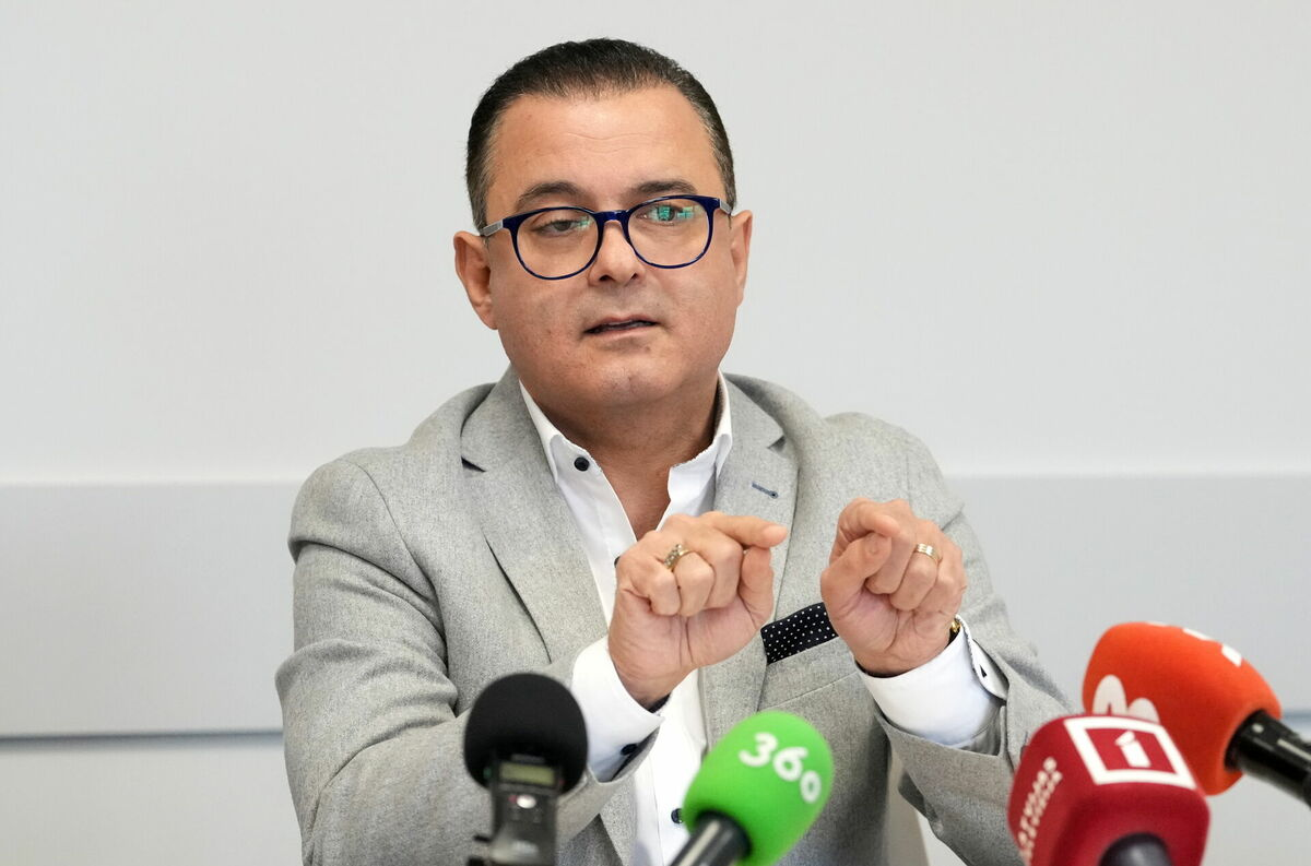 Veselības ministrs Hosams Abu Meri . Foto: Edijs Pālens/LETA