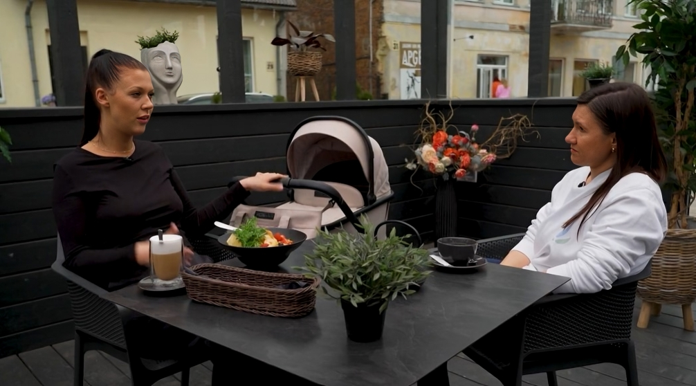 Foto: Ektrānuzņēmums no raidījums "Slavenības. Bez filtra"