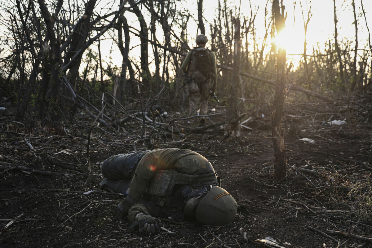 Miris okupants no Krievijas. Foto: AP Photo/Alex Babenko/Scanpix