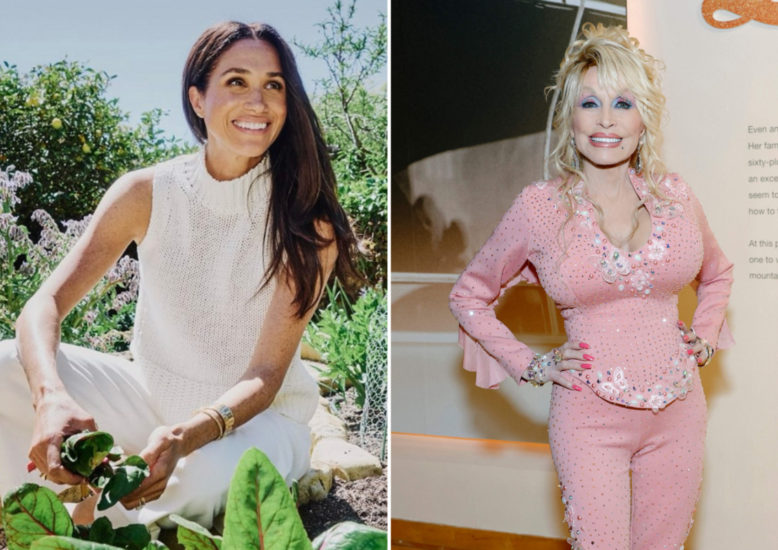 Foto: Megana Mārkla, meghan/Instagram; Dollija Pārtone, FP/Scanpix