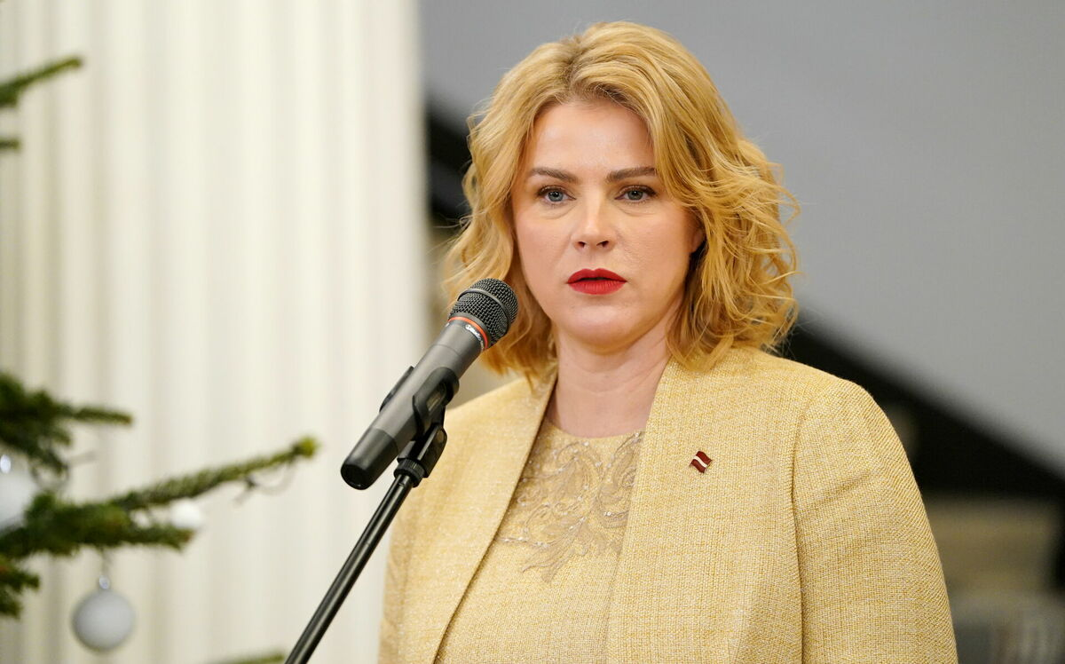 Ministru prezidente Evika Siliņa. Foto: Ieva Leiniša/LETA