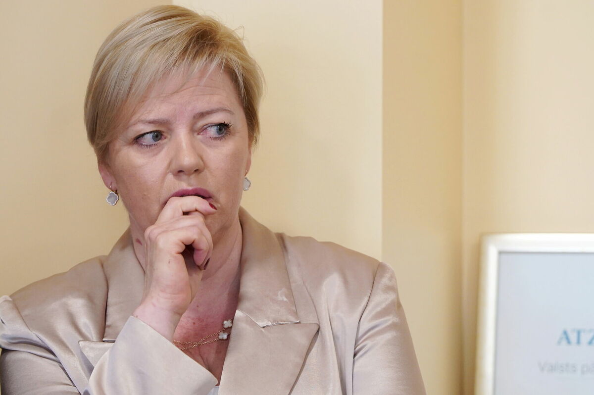 Centrālās vēlēšanu komisijas priekšsēdētāja Kristīne Saulīte. Foto: LETA