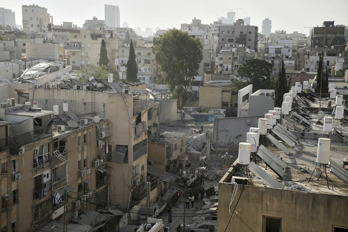 Irāna pēc triecieniem. Foto: scanpix/AP Photo/Leo Correa