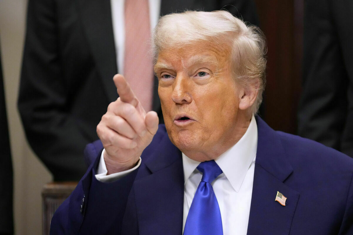 Donalds Tramps. Foto: AP Photo/Mark Schiefelbein