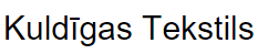 "Kuldīgas tekstils" SIA