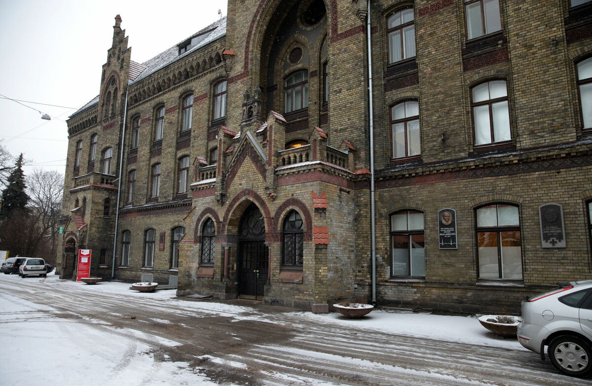 Rīgas 1. slimnīca. Foto: Ieva Čīka/LETA