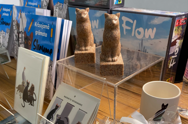 Preces ar filmas "Straume" simboliku. Foto no Muzeja veikals. LNMM arhīva.