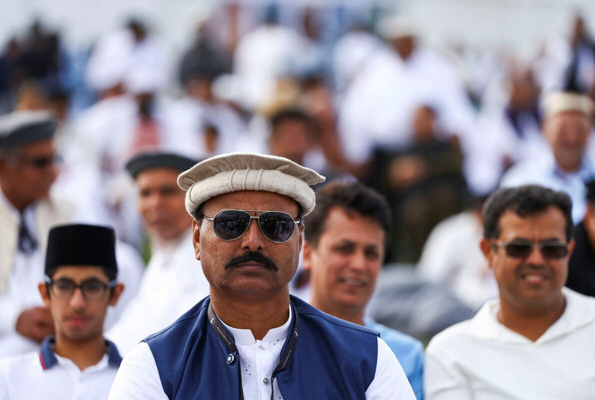 Musulmaņi Vācijā. Foto: REUTERS/Thilo Schmuelgen/Scanpix