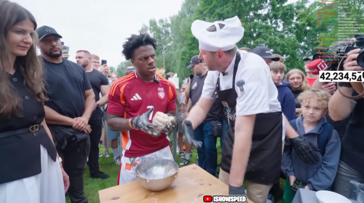 Foto: Ekrānuzņēmums/Youtube/IShowSpeed