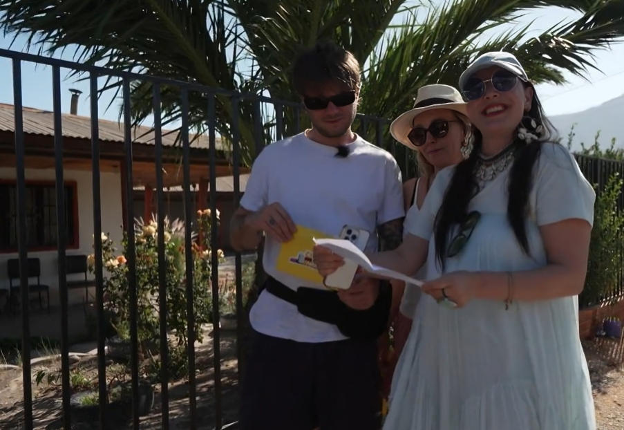 Foto: Ekrānuzņēmums no raidījuma "Četri uz koferiem"