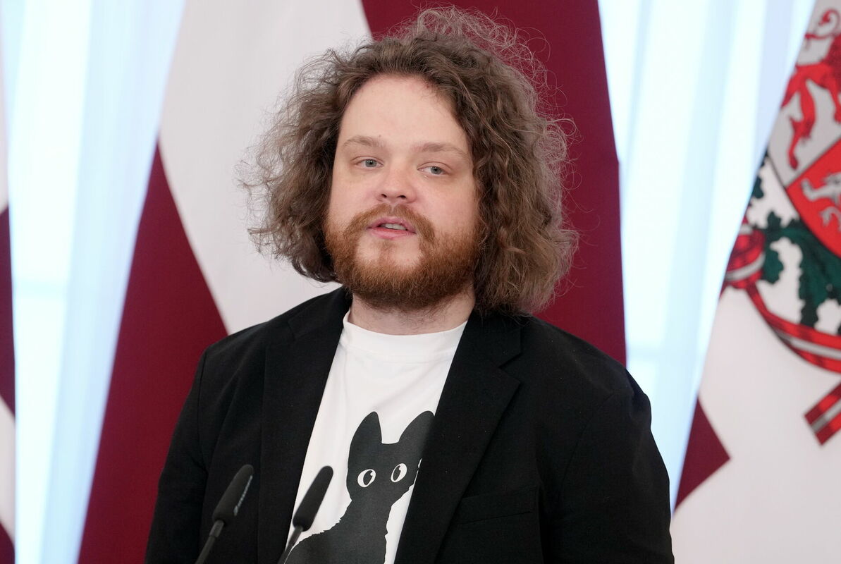 Animācijas filmas "Straume" producents un scenārija līdzautors Matīss Kaža. Foto: Ieva Leiniša/LETA