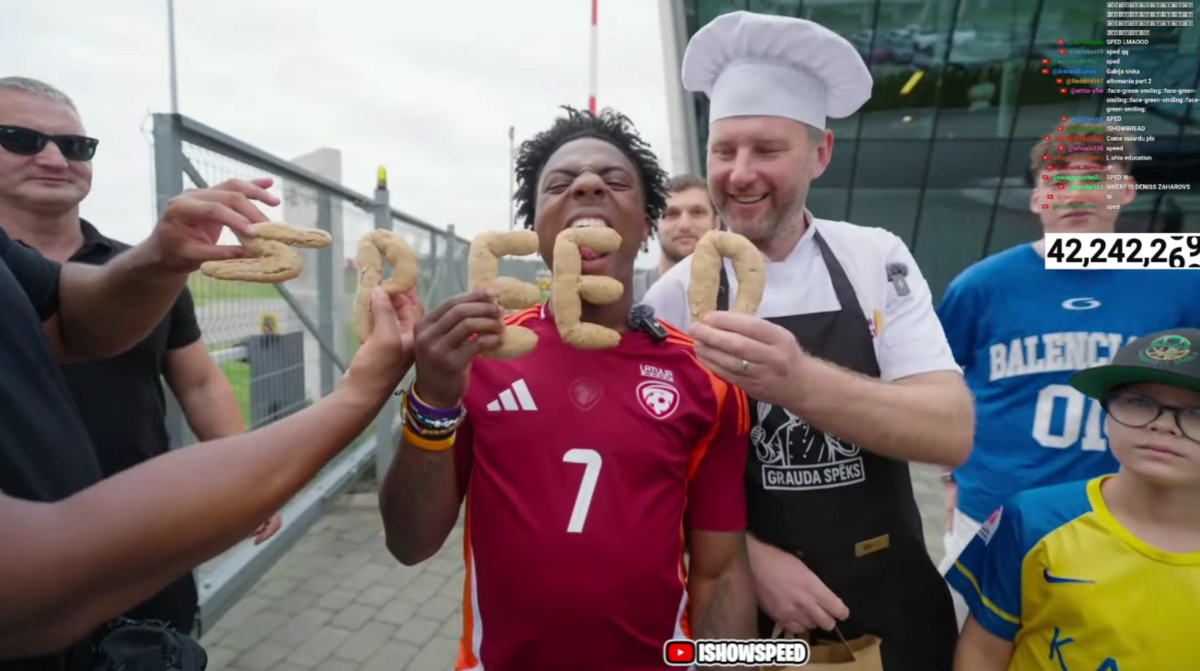 Foto: IShowSpeed/Youtube