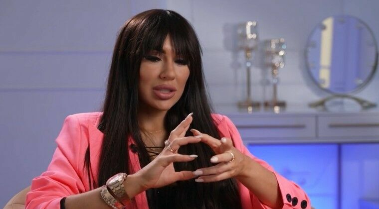 Ekrānuzņēmums no šova "Slavenības. Bez filtra"