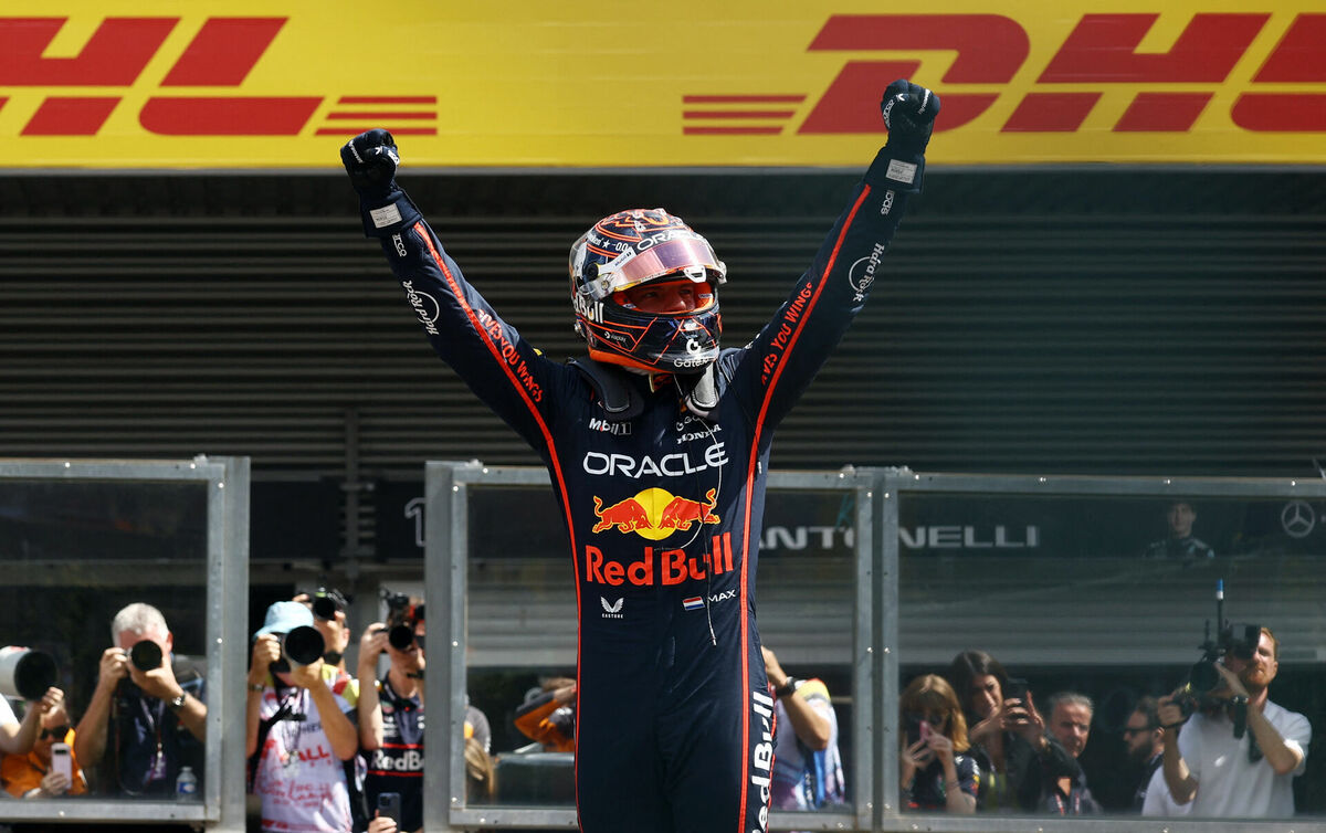 Makss Verstapens. Foto: scanpix/REUTERS/Yves Herman