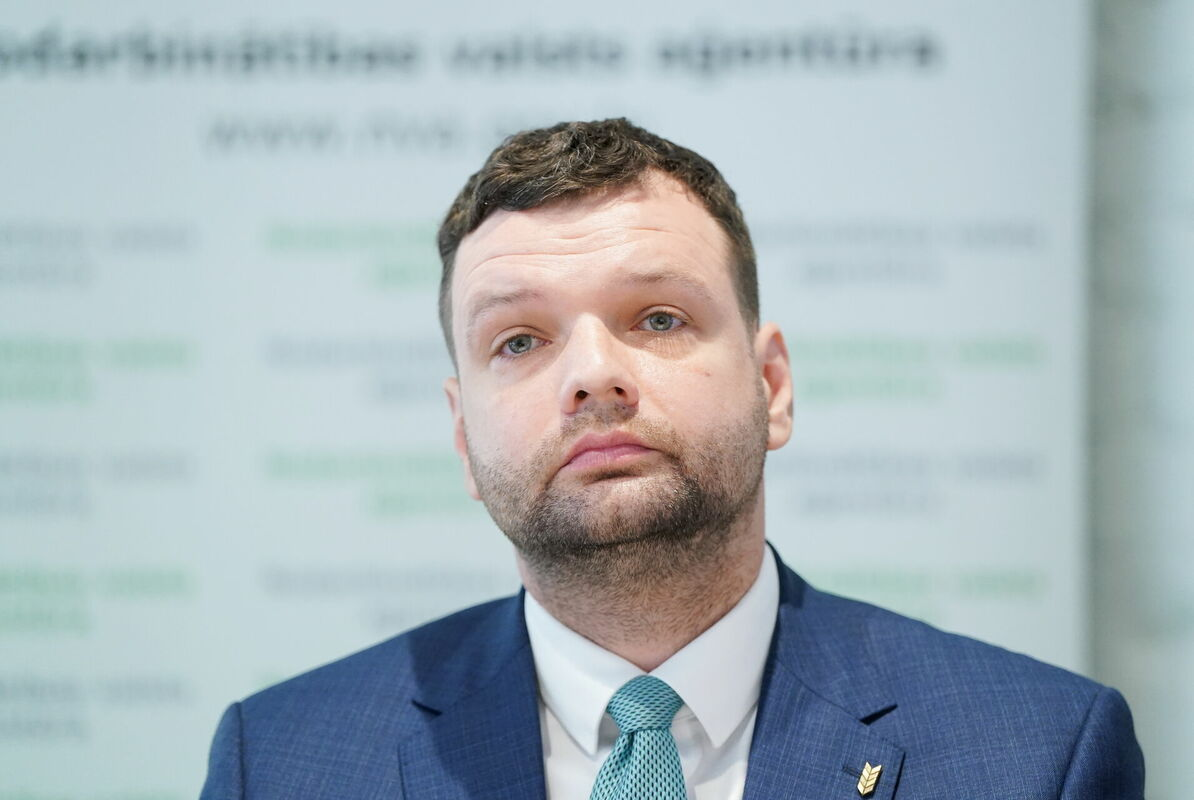 Labklājības ministrs Reinis Uzulnieks. Foto: Ieva Leiniša/LETA