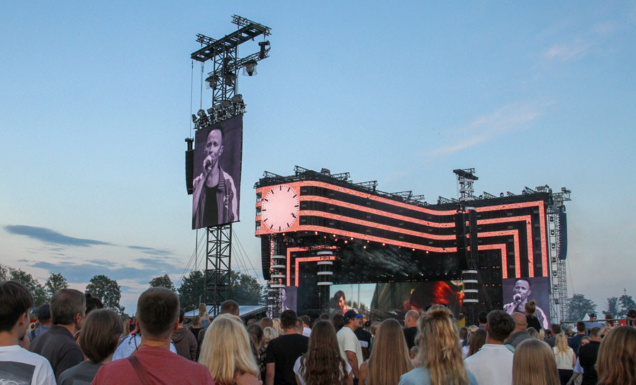 Prāta Vētra koncerts Jelgavā. Foto: Jelgavas pilsētas pašvaldība