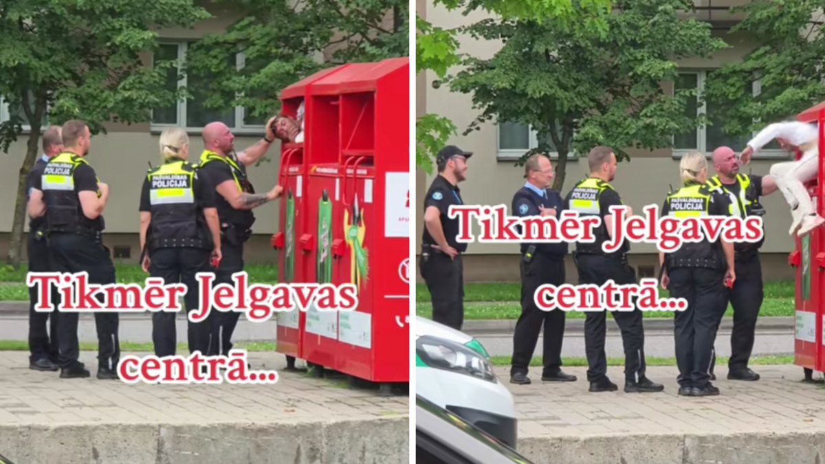 Foto: Ekrānuzņēmums no "TikTok"