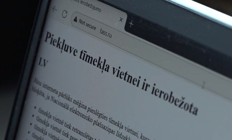 Foto: Ekrānšāviņš no sižeta