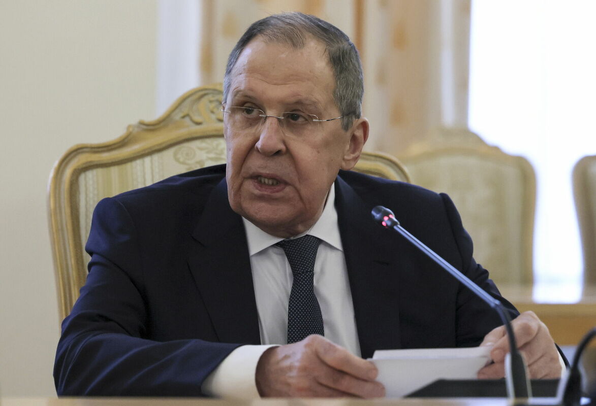 Sergejs Lavrovs. Foto: scanpix/ EPA/SHAMIL ZHUMATOV/ POOL