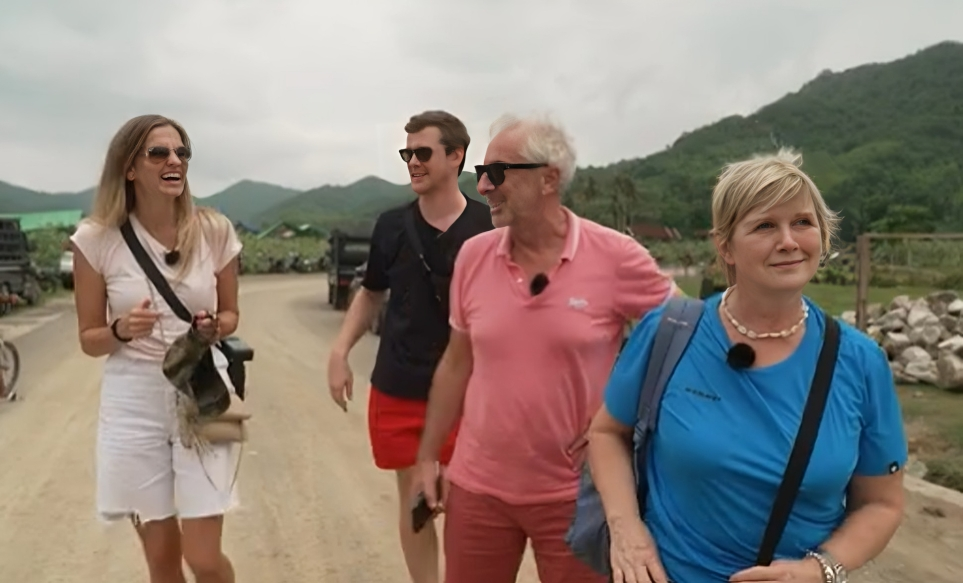 Foto: Ekrānuzņēmums no raidījuma "Četri uz koferiem"