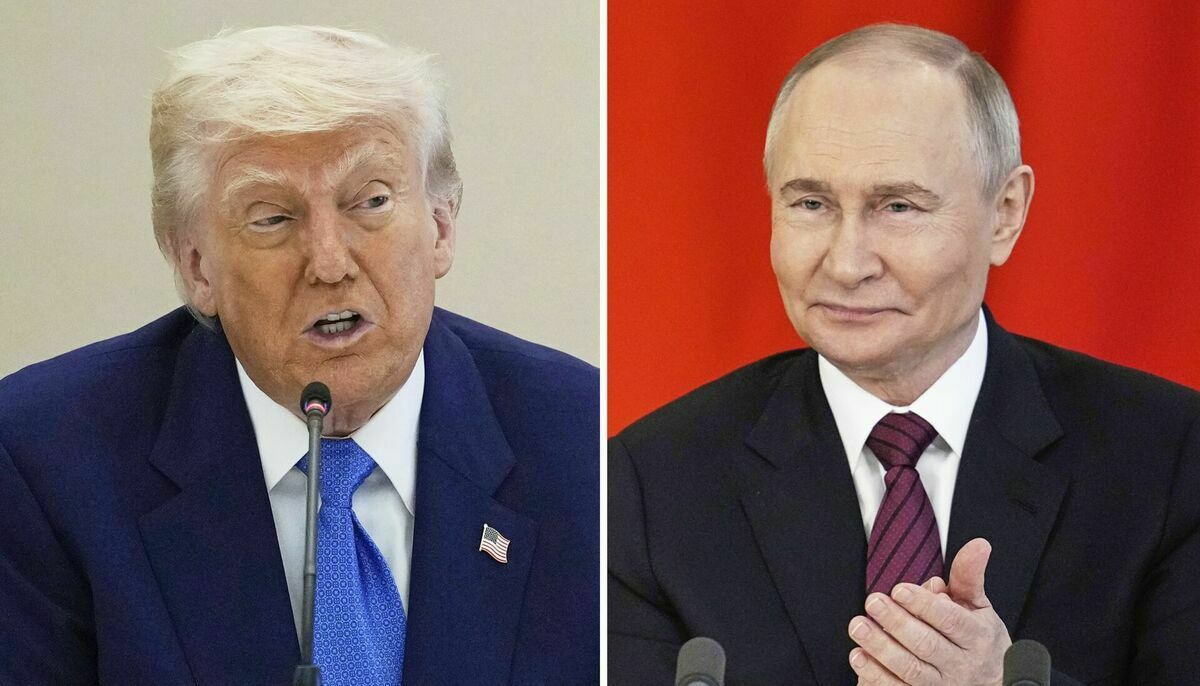 Donalds Tramps un Vladimirs Putins. Foto: Foto: AP/Scanpix