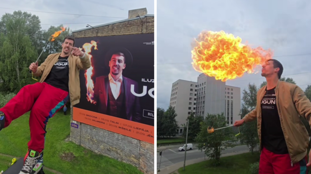 Foto: Ekrānuzņēmumi no "Facebook"