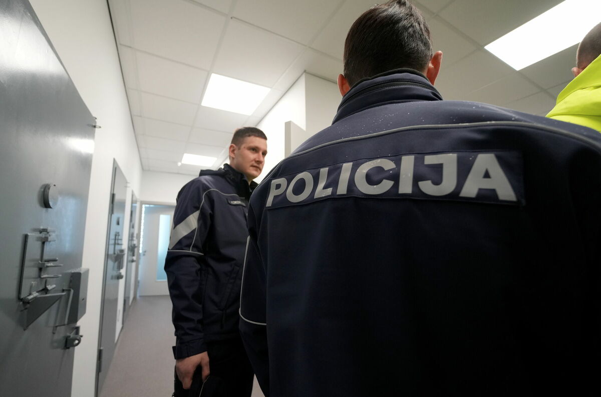 Policija. Foto: Ieva Leiniša/LETA