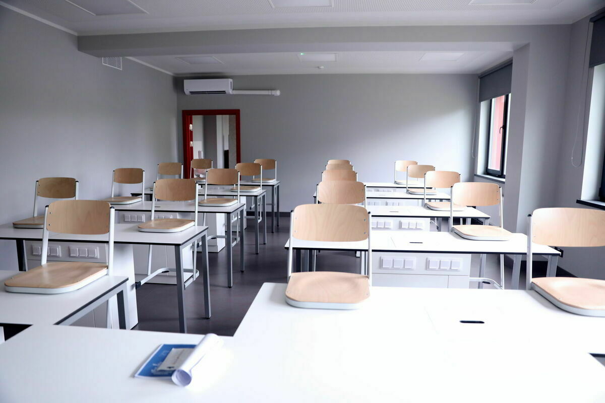 Skolas klase. Foto: LETA