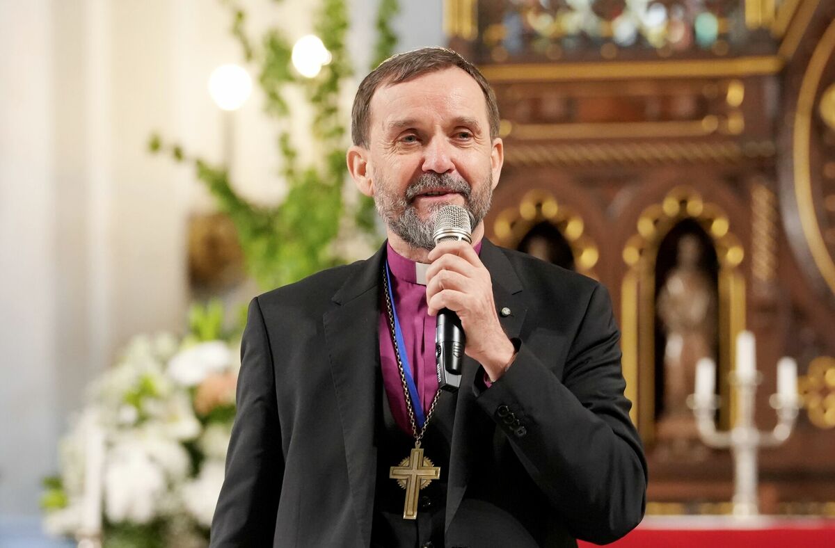 Bijušais Latvijas Evaņģēliski luteriskās baznīcas arhibīskaps Jānis Vanags. Foto: Evija Trifanova/LETA