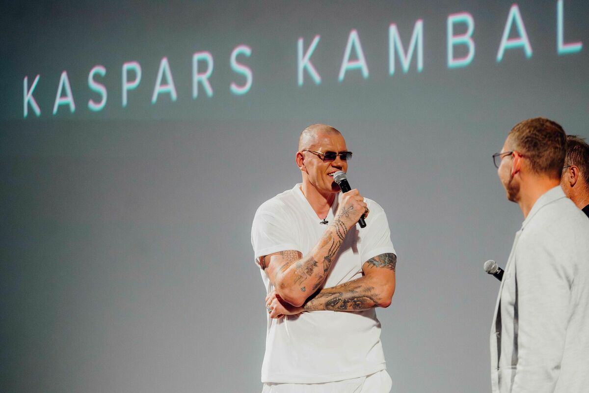 Filmas "Ceļā ir kaifs" pirmizrādes publicitātes foto