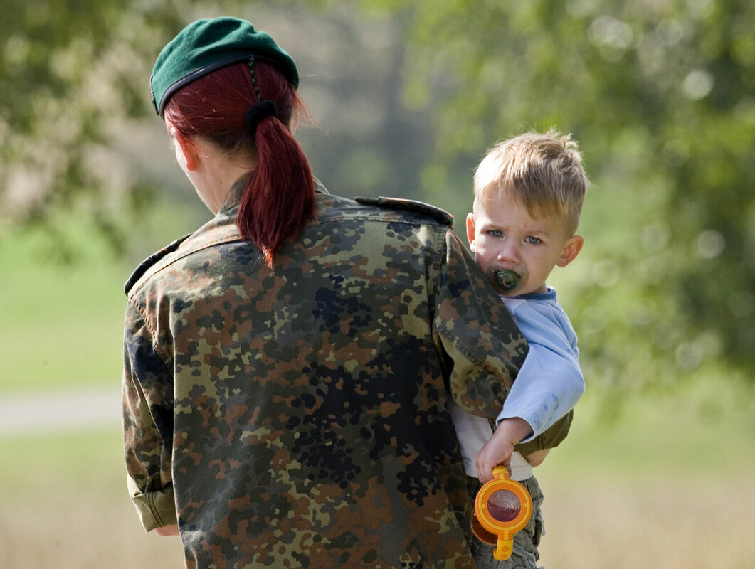 Vācijas armijas karavīre. Foto: scanpix/REUTERS/Miro Kuzmanovic