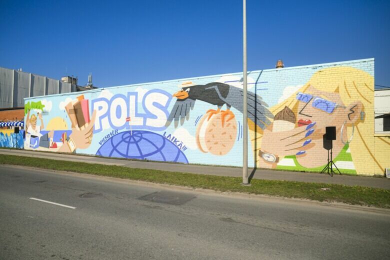 Murālis. Foto: Publicitātes attēls