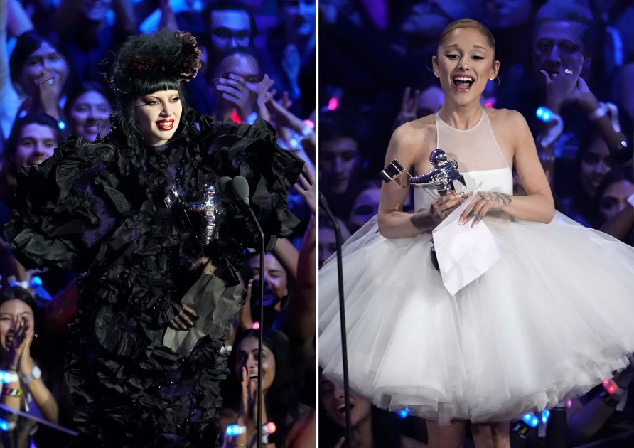 Foto: Lady Gaga AP/Scanpix; Ariāna Grande, AP/Scanpix