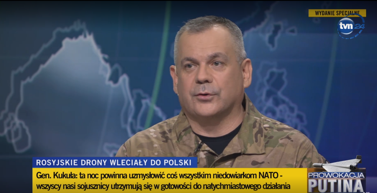 Vieslavs Kukuļa. Foto: Ekrānuzņēmums no TVN24