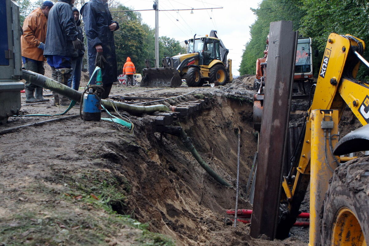 Būvdarbi, ilustratīvs attēls. Foto: LETA