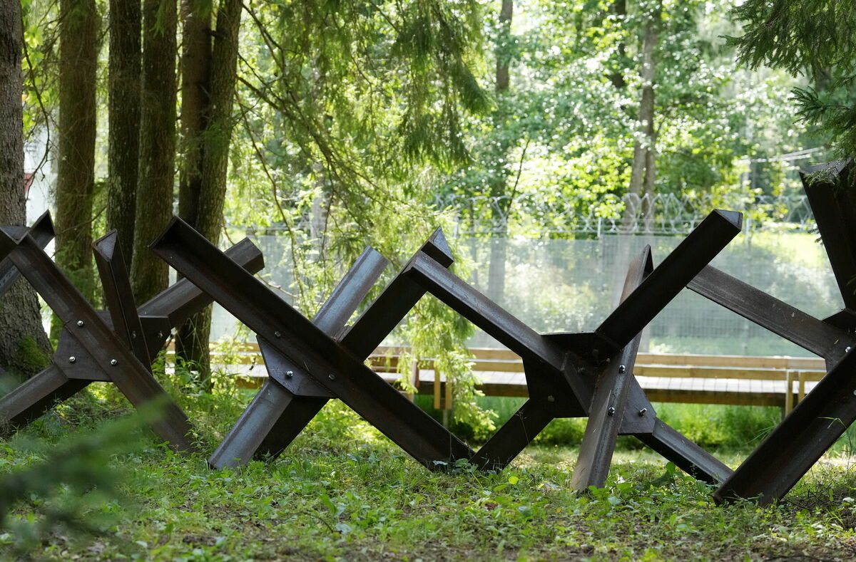 Latvijas-Krievijas robeža. Foto: Edijs Pālens/LETA