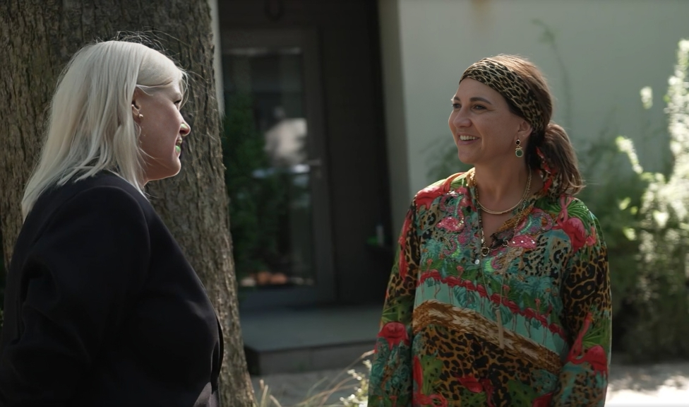 Foto: Ekrānuzņēmums no raidījuma "Slavenības. Bez filtra" 