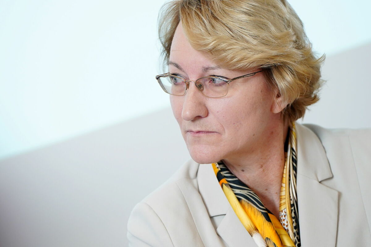 Izglītības un zinātnes ministre Dace Melbārde. Foto: LETA