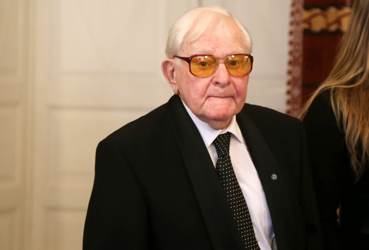 Vēsturnieks Marģers Vestermanis. Foto: Paula Čurkste/LETA