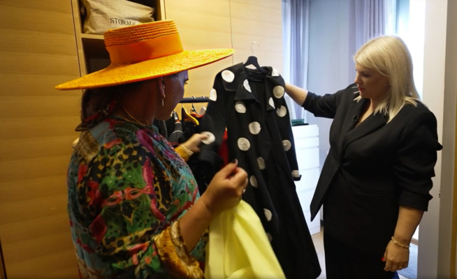 Foto: Ekrānuzņēmums no raidījuma "Slavenības.Bez filtra"