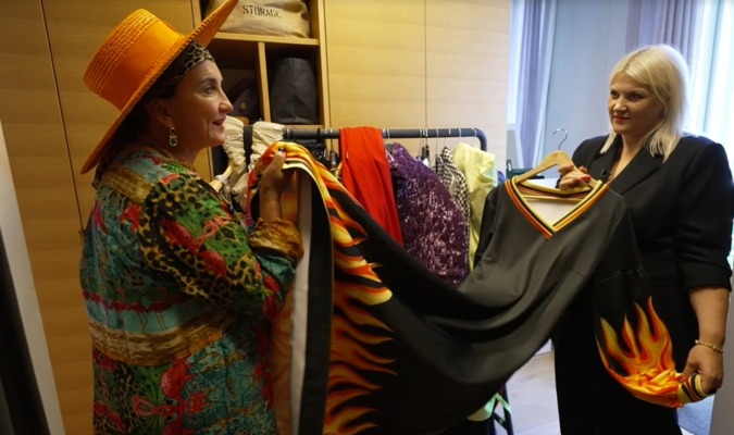 Foto: Ekrānuzņēmums no raidījuma "Slavenības.Bez filtra"