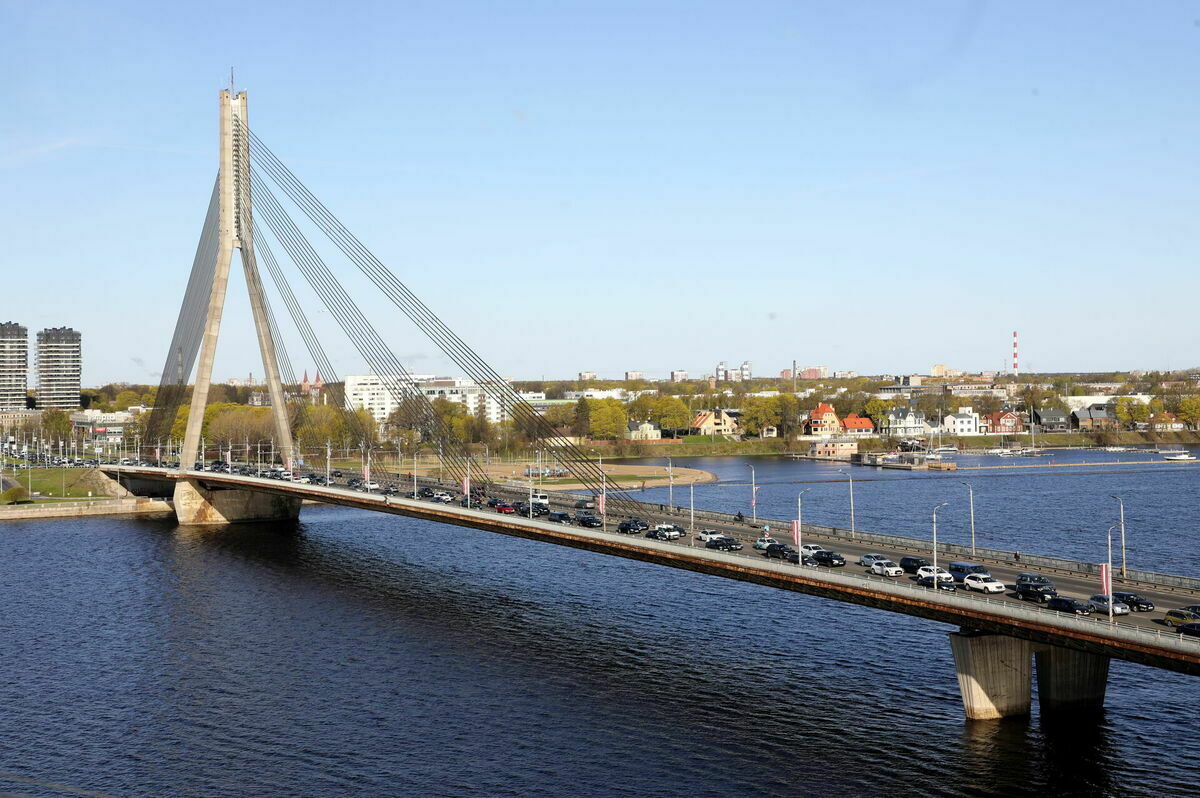 Vanšu tilts. Foto: Evija Trifanova/LETA