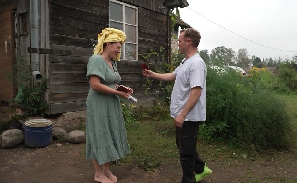 Foto: Ekrānuzņēmums no raidījuma "Slavenības. Bez filtra"