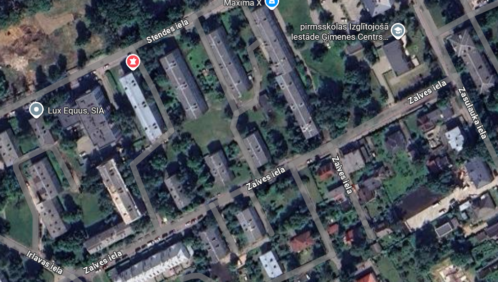 Foto: Ekrāņuzņēmums no Google Maps