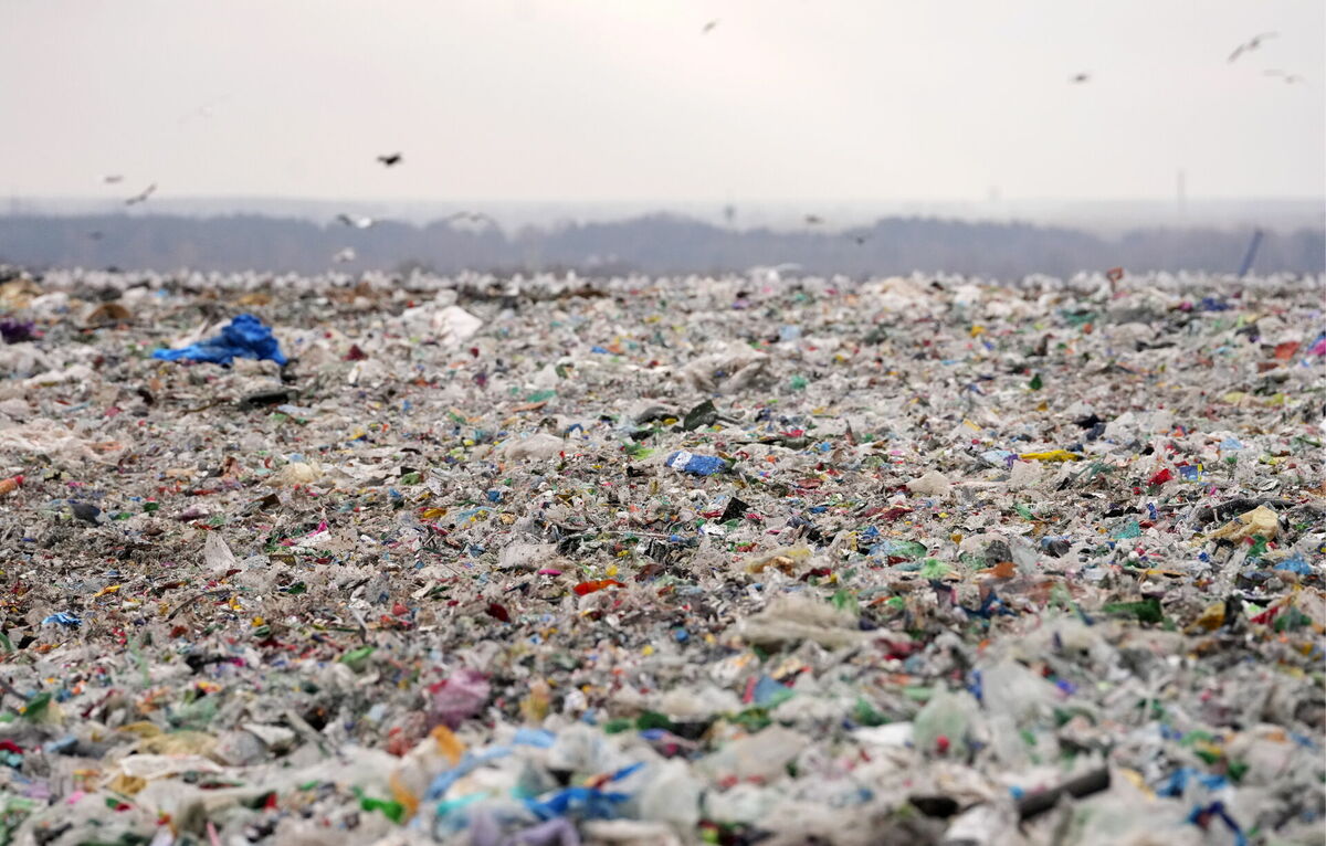 Atkritumu poligons "Getliņi". Foto: Edijs Pālens/LETA