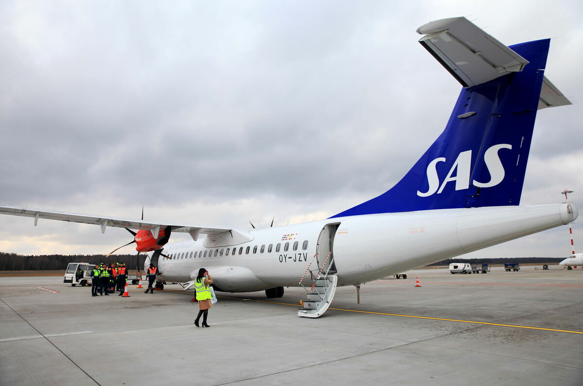 SAS lidmašīna. Foto: LETA