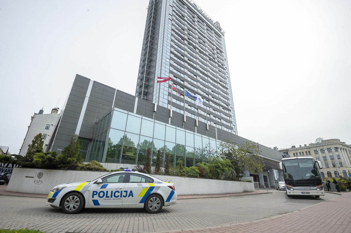 Viesnīca "Radisson Blu Latvija". Foto: Edijs Pālens/LETA