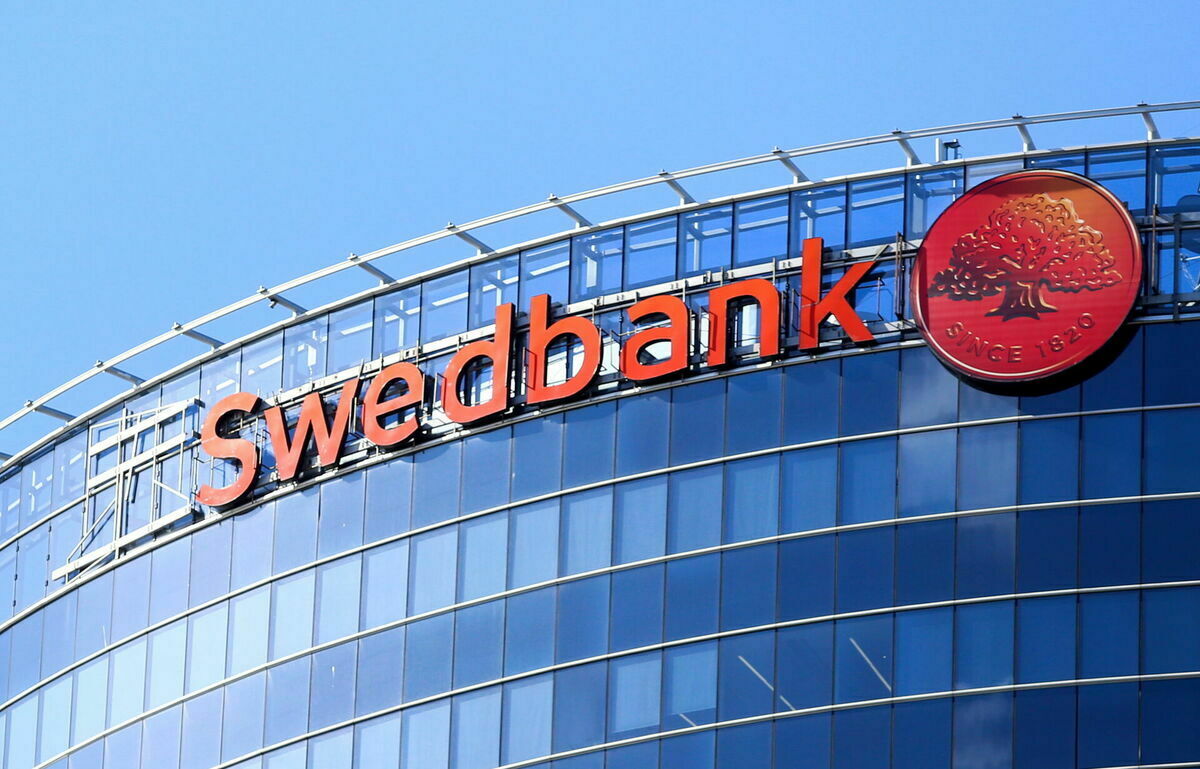 "Swedbank" administratīvā ēka. Foto: Paula Čurkste/LETA